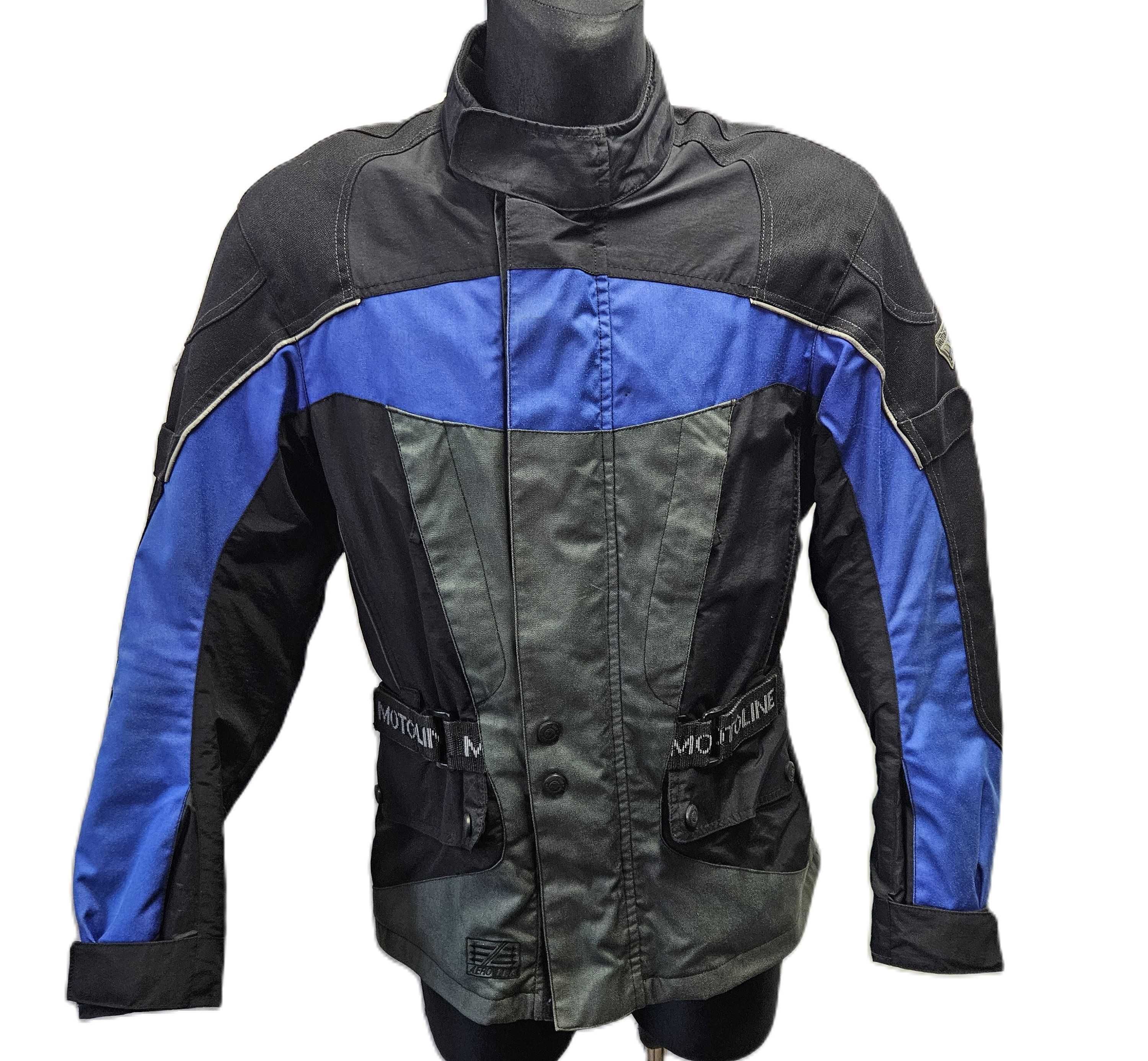 MOTOline Męska kurtka motocyklowa tekstylna M (k1567)