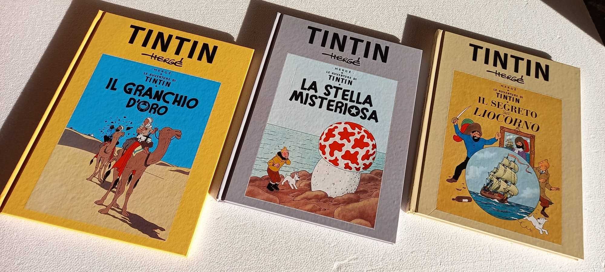 Banda Desenhada  "As aventuras de Tintin", de Hergé