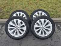 Alufelgi 5x105 18 cali z czujnikami i oponami letnimi Opel Mokka Astra