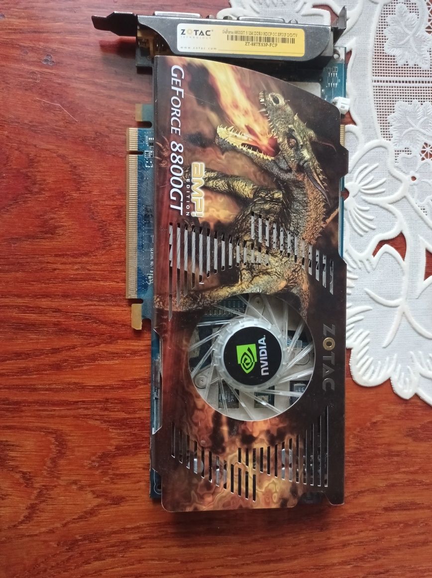 Видеокарта zotac 8800gt