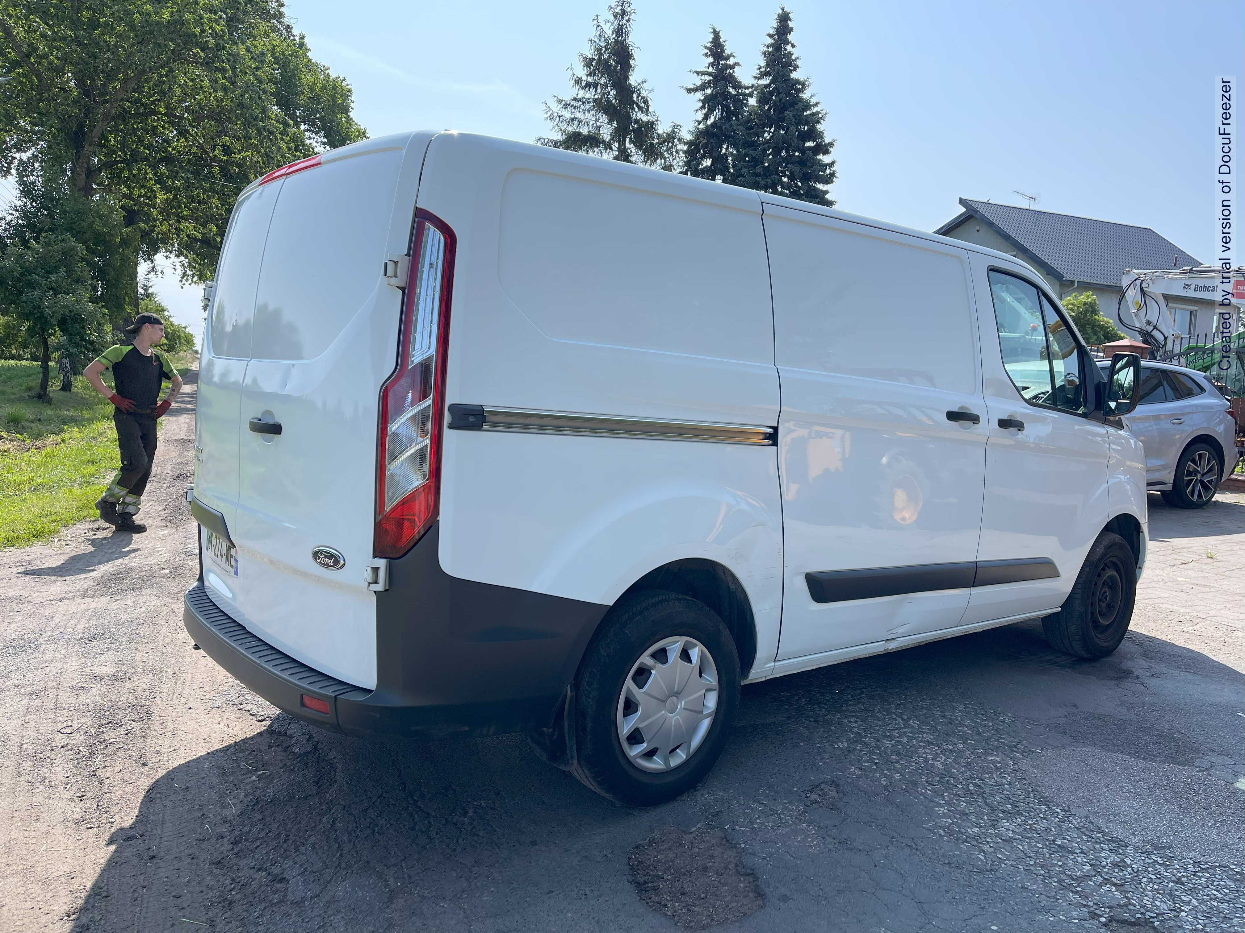 Ford Transit Custom 2016 ROK*2.2 TDCI Klima 6 biegów Tempomat Ładny