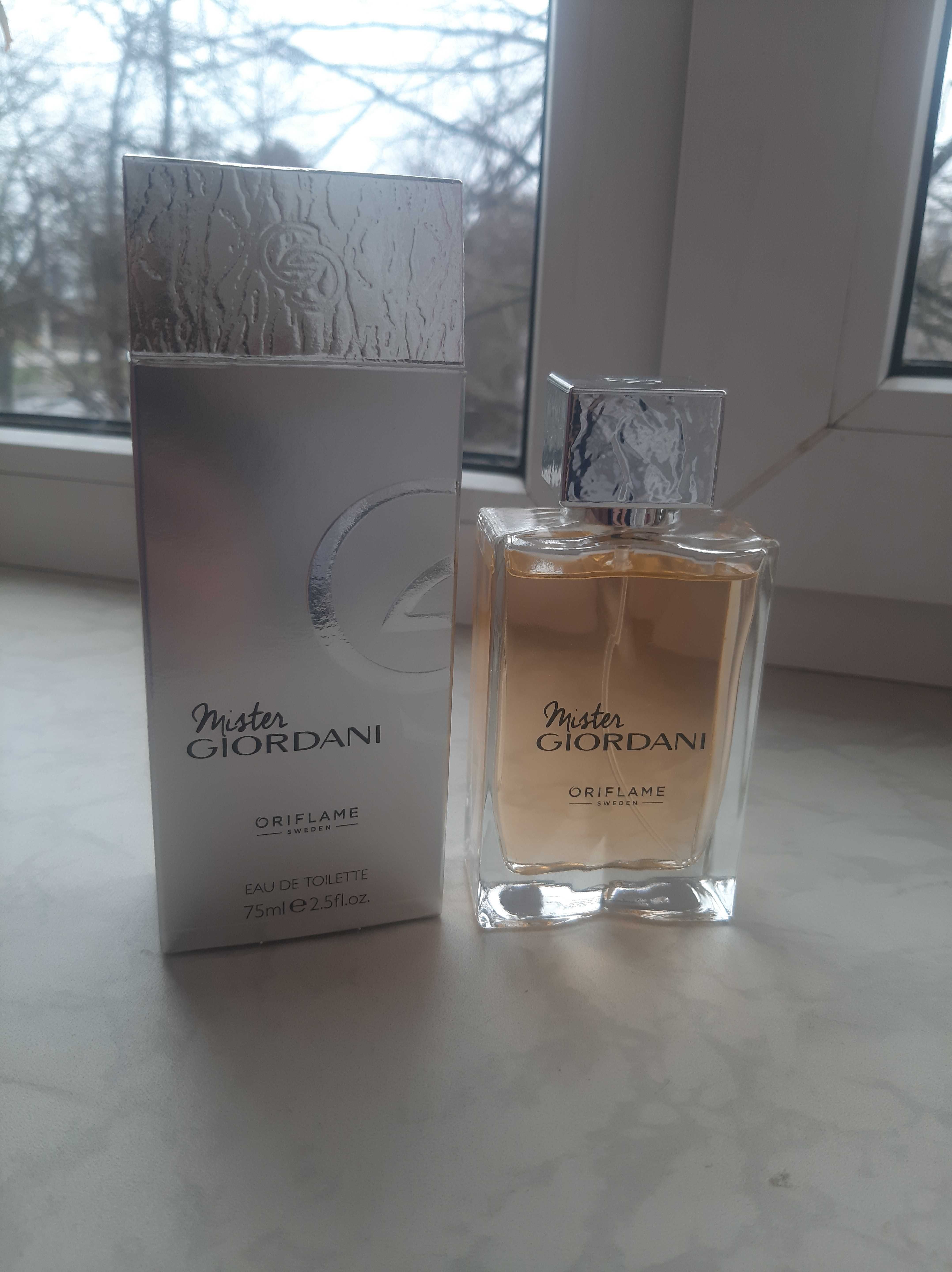 Туалетна вода Mister Giordani Oriflame 75ml