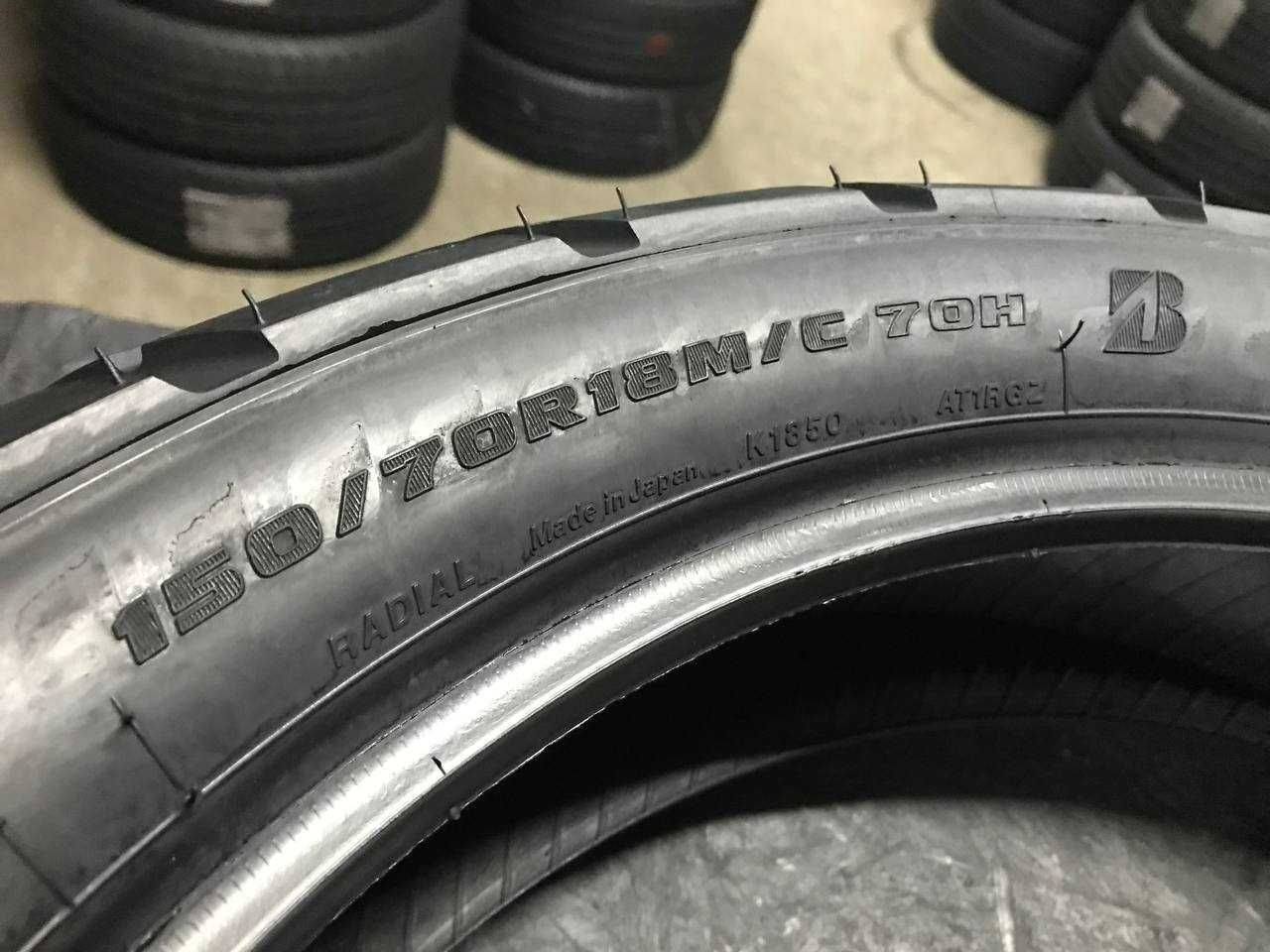 Мото шини б/в 150/70 R18 Bridgestone BattlaxAdventureCrossAX41TR 1296М