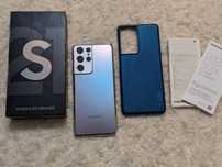 Silver ‼️512gb‼️Доки S21 ultra 2 sim SM-G998B Samsung galaxy s21ultra