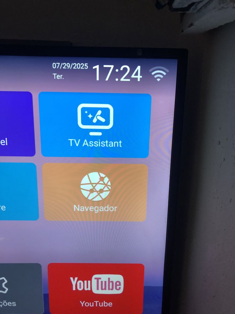 Smart tv 45 polgadas como novo