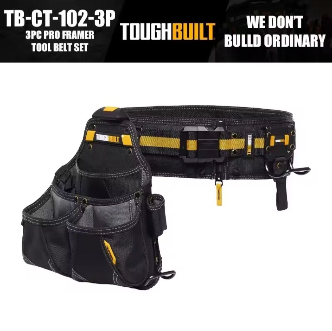 Пояс сумка для инструмента пояс монтажный TOUGHBUILT TB-CT-102-3Р