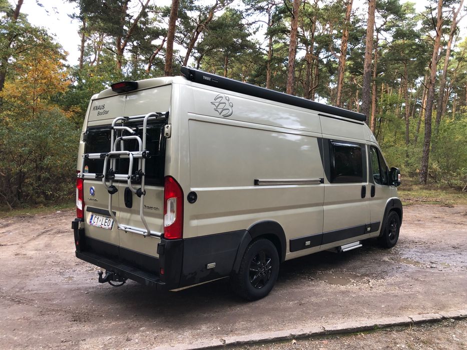 Knaus super ustawienie wnętrza