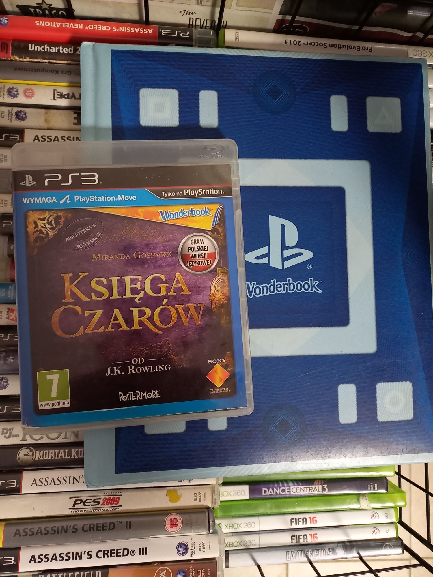 Księga Czarów+kamerka+książka KOMPLET na PS3