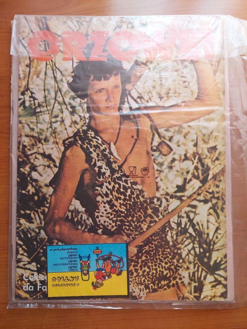Caderneta cromos Orzowei completa .