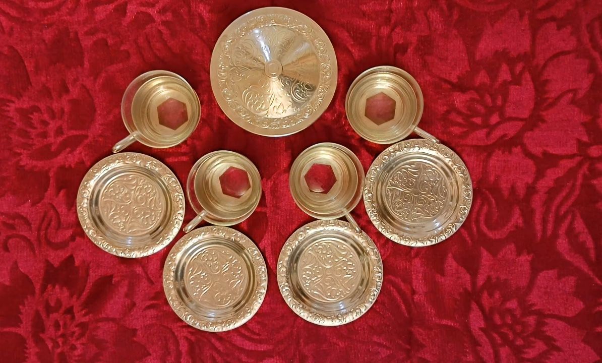 Кавовий сервіз, МНЦ. Мельхіор.