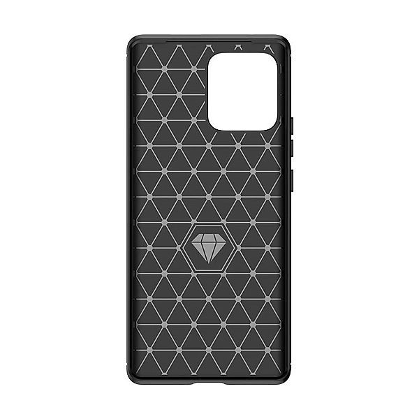 Etui Carbon Case do Motorola Edge 40 Pro elastyczny czarny