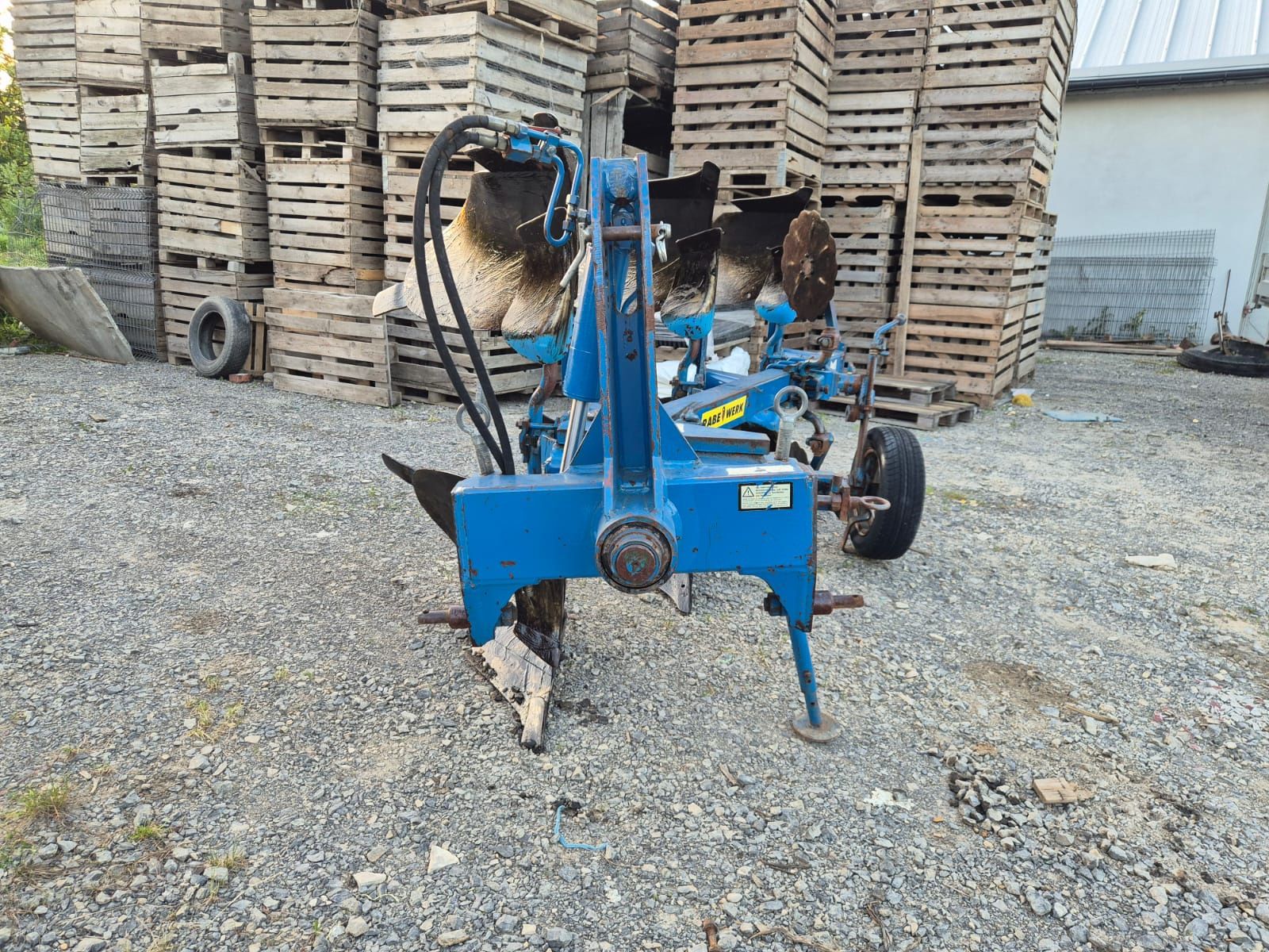 Pług rabewerk 3 skibowy obrotowy rabe werk