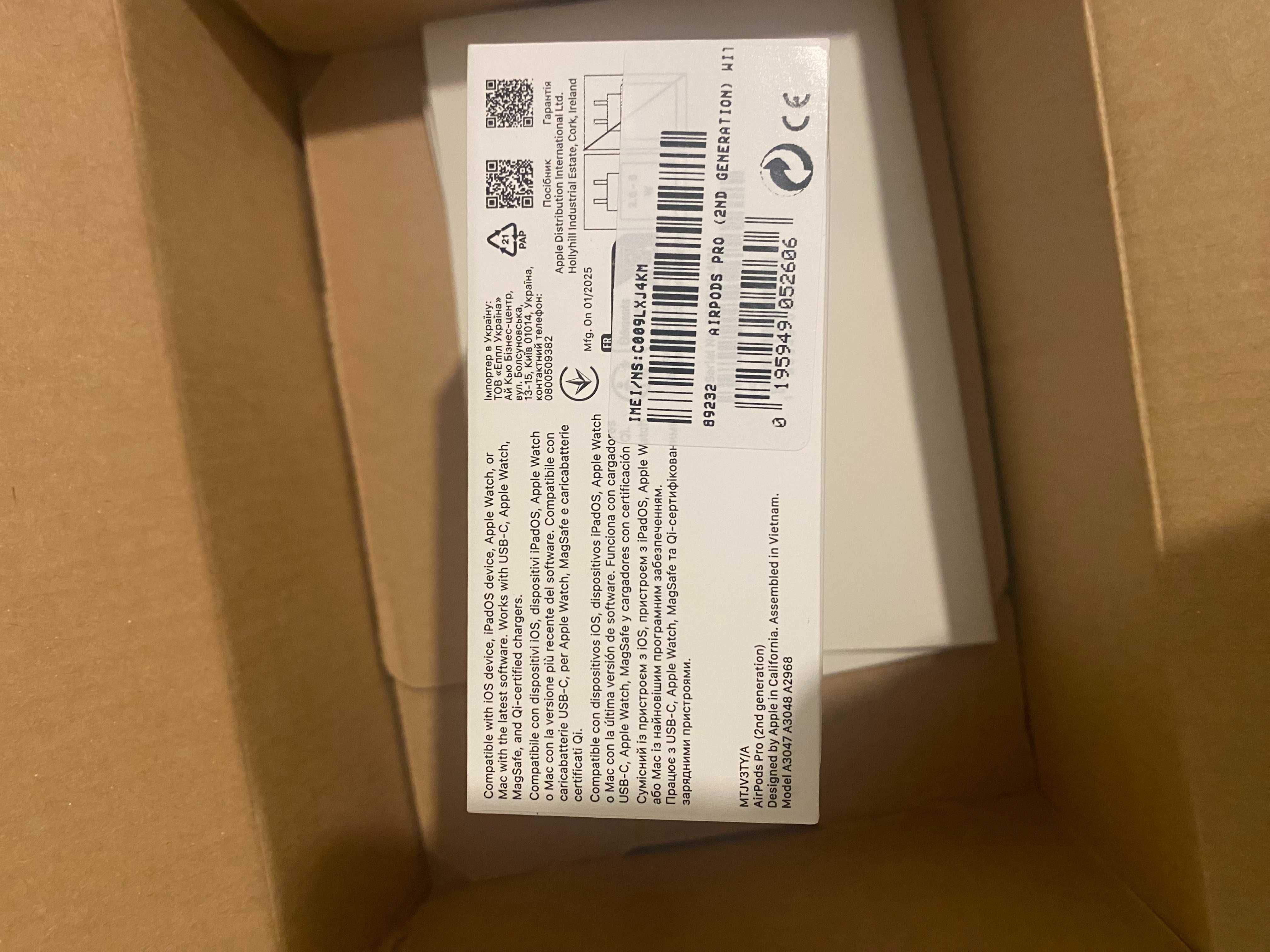 Airpods Pro 2 Geração (Type-C) Branco