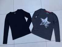 Bluzki H&M, Lincoln&Sharks rozm. 152 koszulki długi rękaw