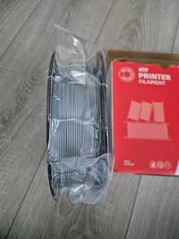 Sprzedane Filament PLA szary, 1,75 nowy, zafoliowany, nie używany, 1kg