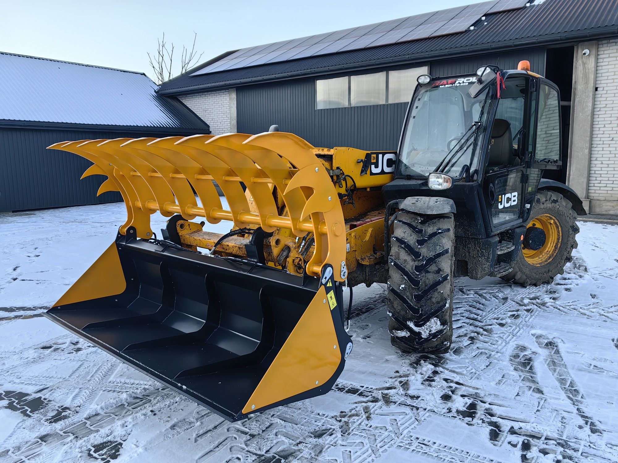 ŁYCHO KROKODYL ZĄB PALONY JCB Merlo CAT Claas Schaffer dostawa!