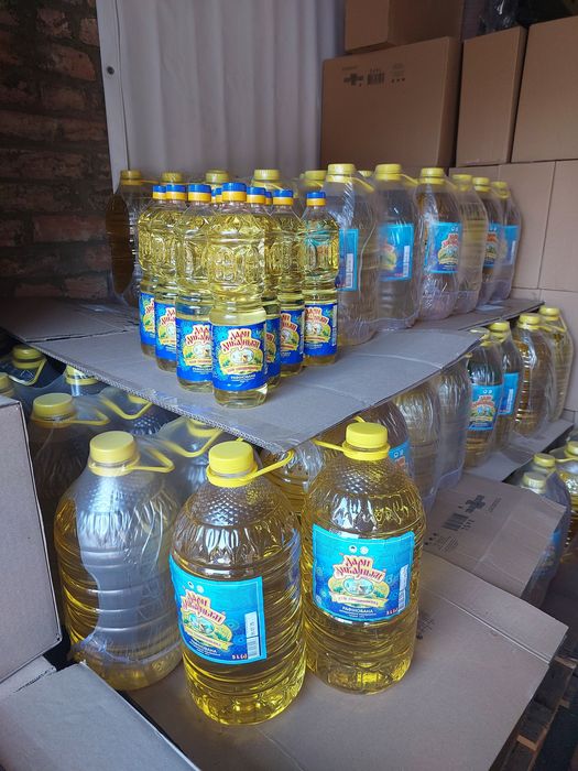 Олія соняшникова 5л рафінована