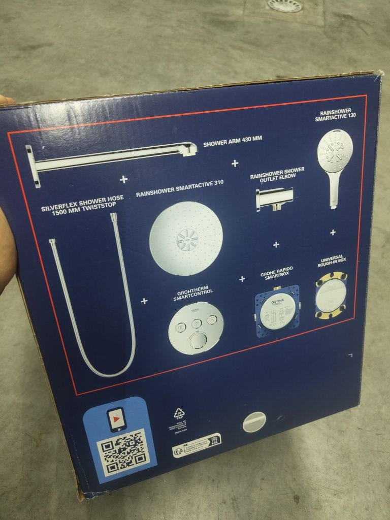 Sistema de duche Grohe Smartcontrol Novo