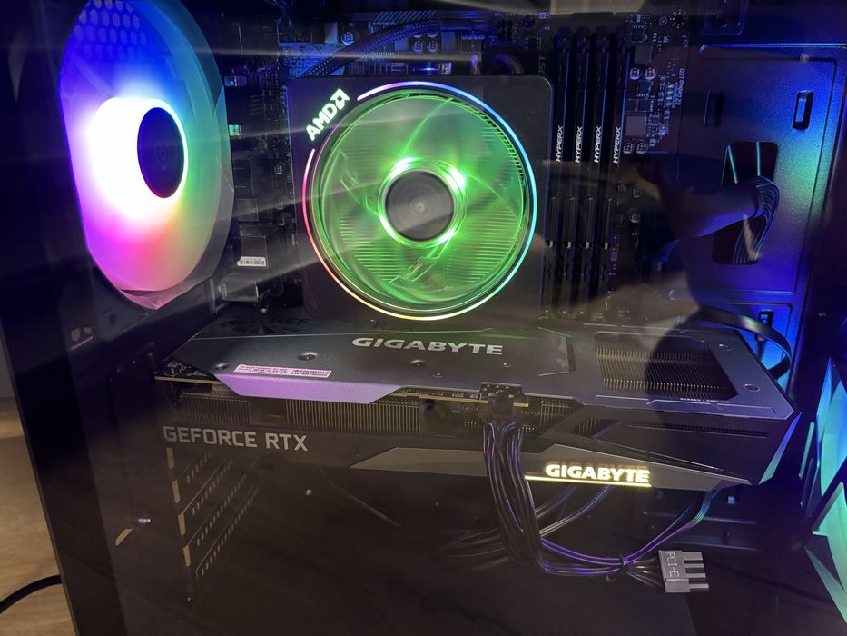 Komputer stacjonarny RTX 3060ti ryzen 5