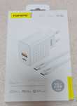 Ładowarka sieciowa USB-C GaN PD 20W + 1xUSB QC 3.0 + kabel TYP C EU42
