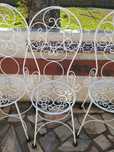 Conjunto 5 cadeiras em ferro