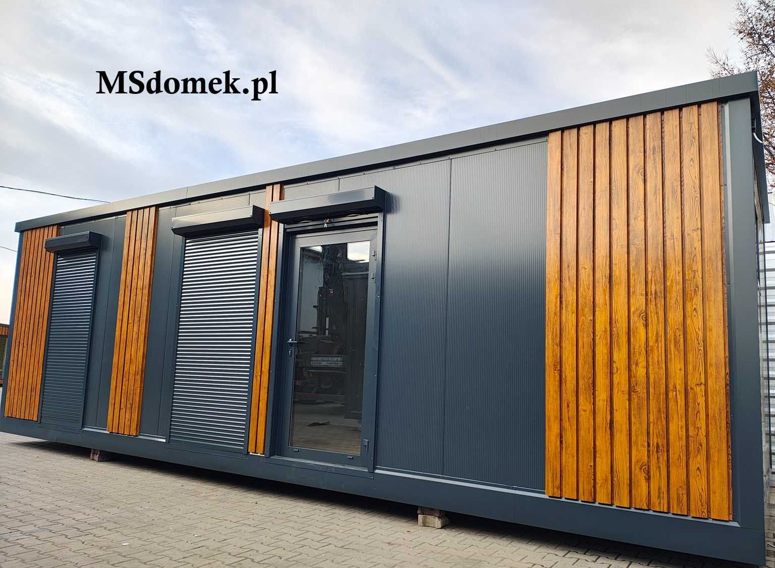 Domek letniskowy mobilny całoroczny wyposażony pod klucz 27m2 Producen