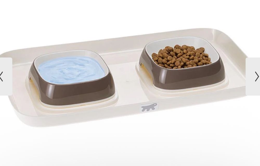 Миски на таці для котів та собак ferplast