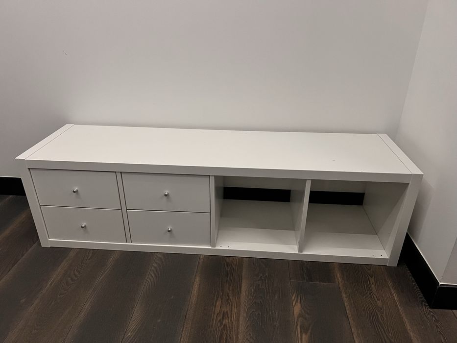Ikea Kallax pojedynczy 4 szuflady