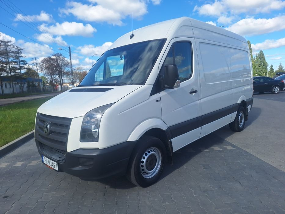 VW Crafter L2H2 2.5TDI klimatyzacja 3 osobowy Zarej w PL