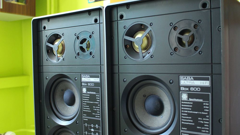 SABA BOX 600 ULTRA Hi Fi Kolumny