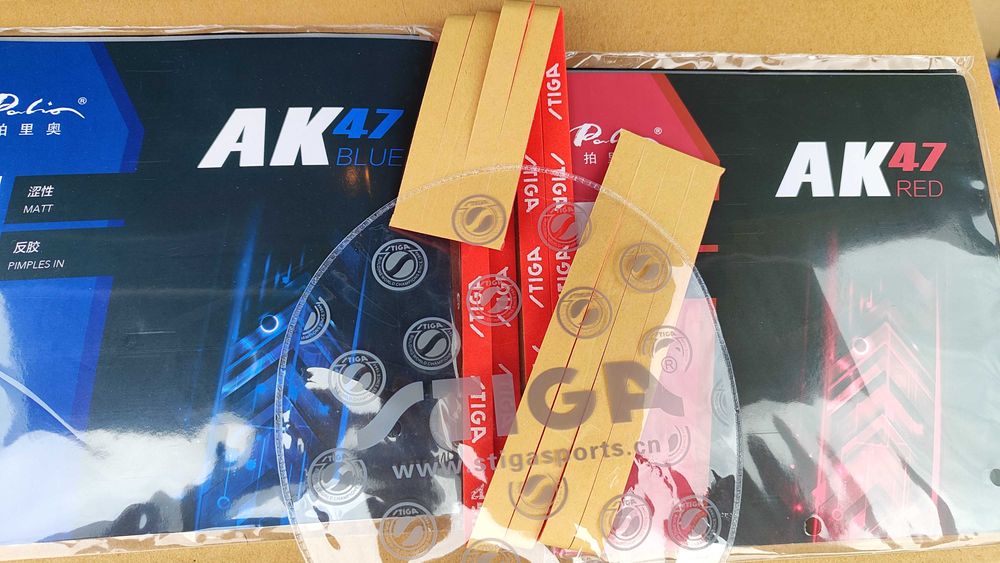 Накладки для теннісної ракетки YINHE (Milkyway) 1кт 2шт чорна червона