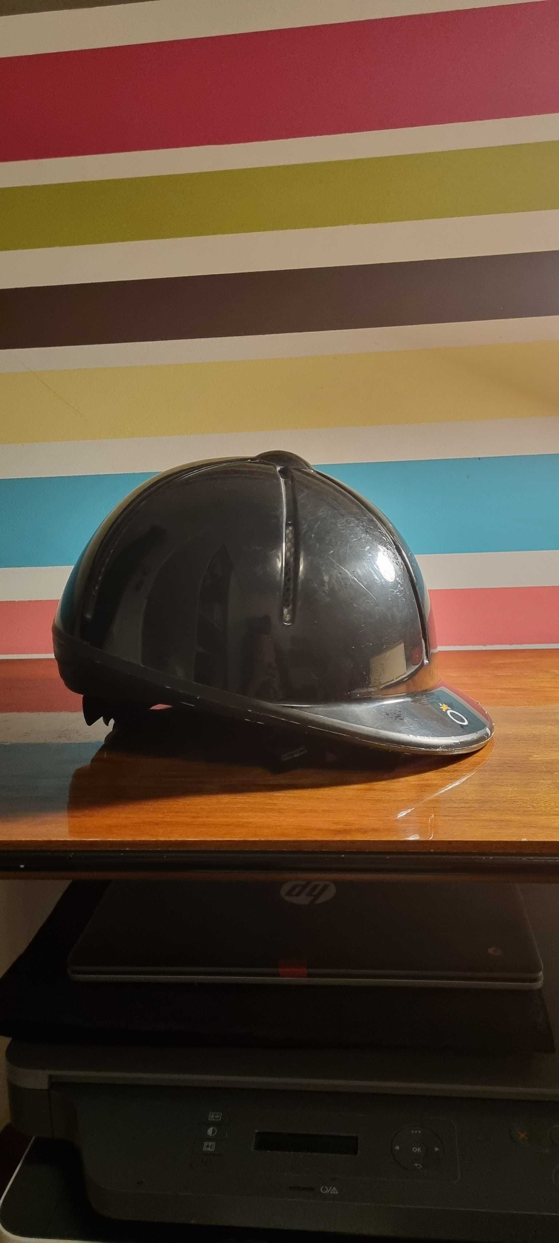 Kask jeździecki dziecięcy 52-56 cm