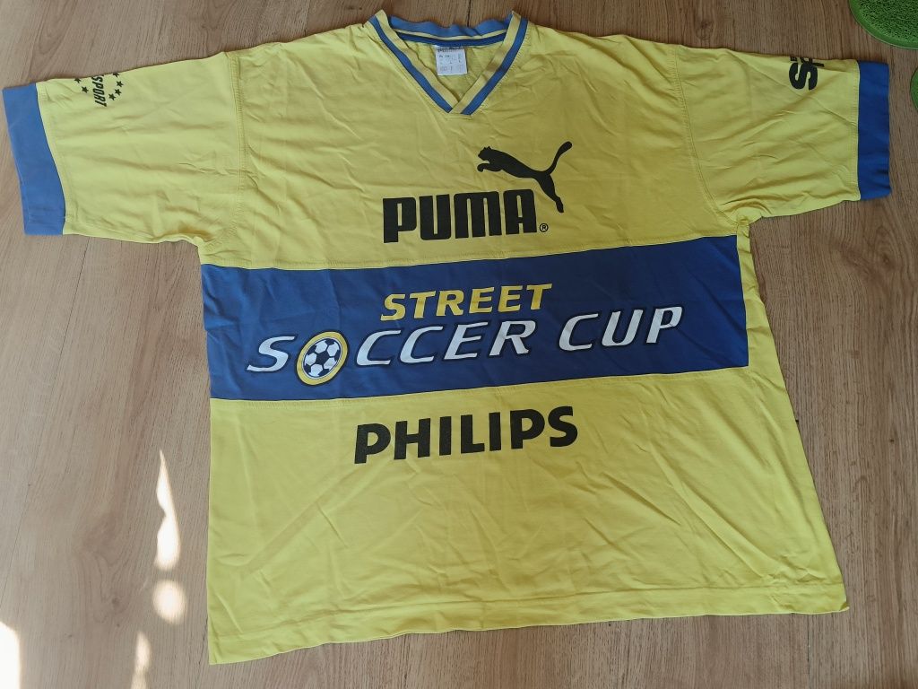 Oryginalna Koszulka Piłka Puma Street Soccer Cup Philips Vintage