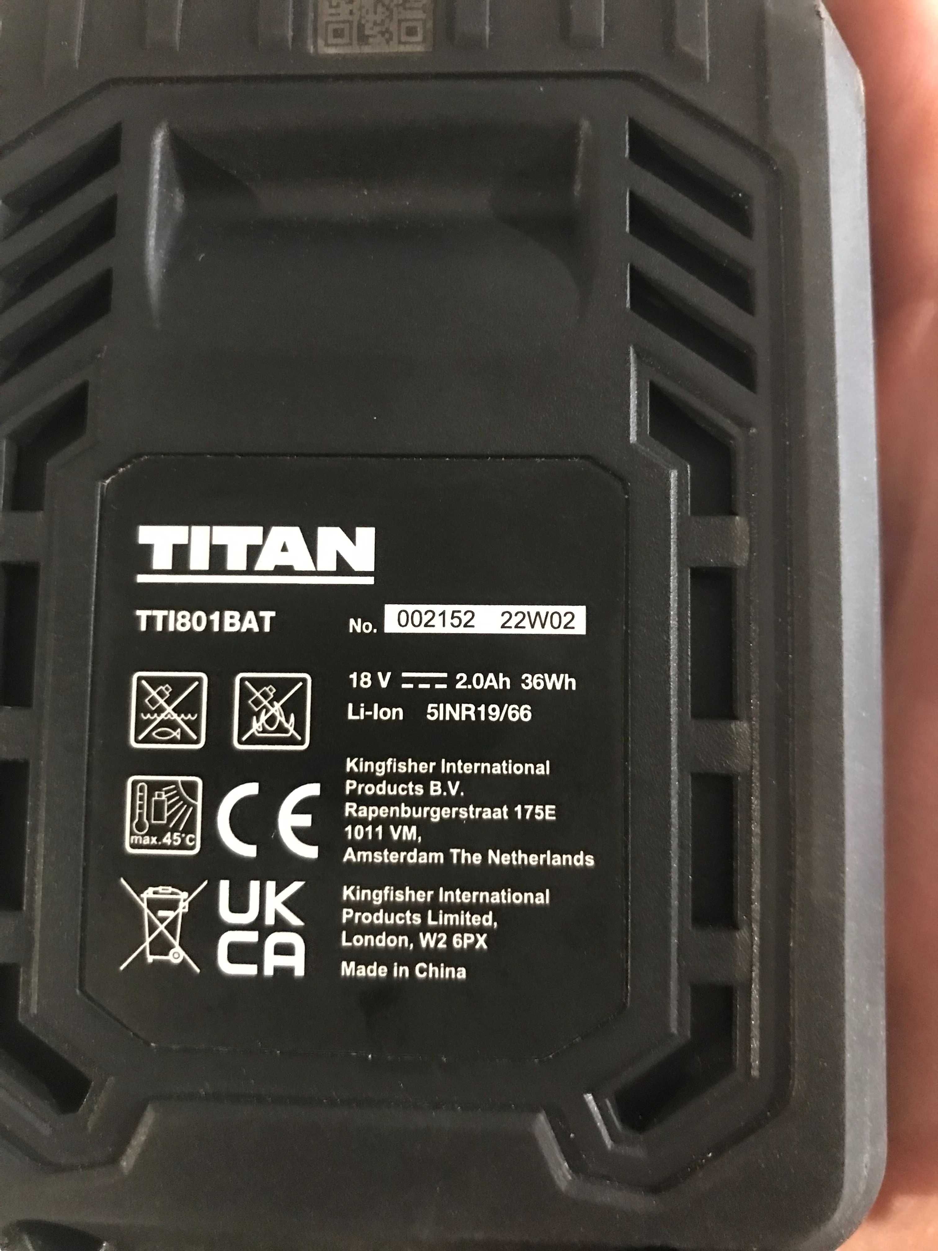 Акумуляторний багатофункціональний інструмент TITAN TTI882MLT з Англії