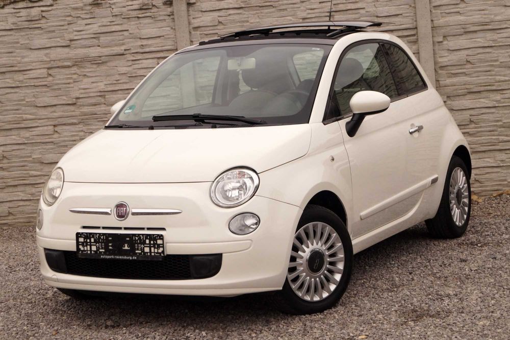 FIAT 500 Rok 2008 1.2 70km Alufelgi Klimatyzacja Panorama Dach PIĘKNA!