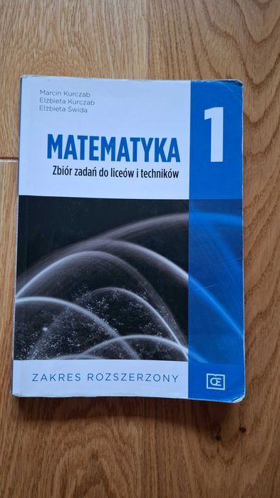 Książka Podręcznik Zbiór zadań matematyka klasa 1 szkoła średnia.