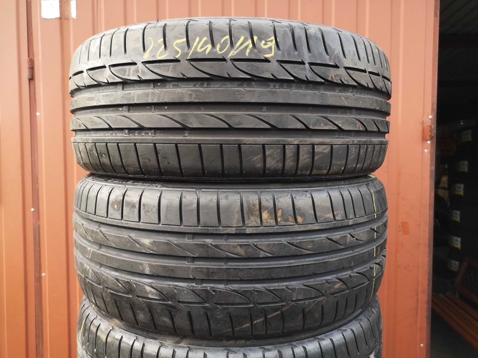 225/40 R19 89Y - Bridgestone Potenza S001 * RFT - Run Flat (3 sztuki)
