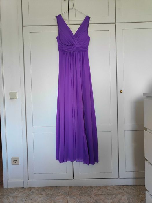 Vestido comprido de cerimónia