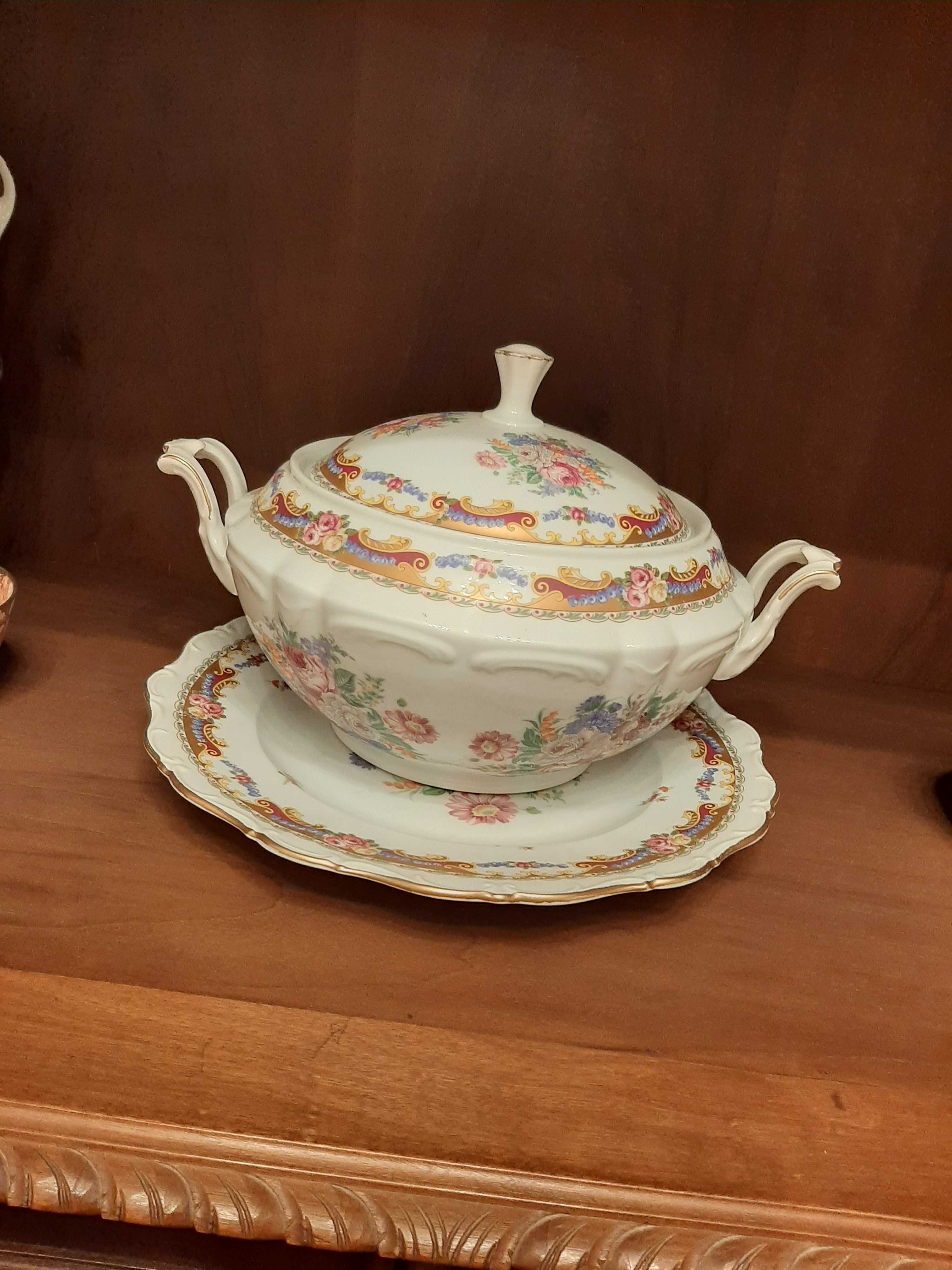 pecas decorativas porcelana limoges e italiana