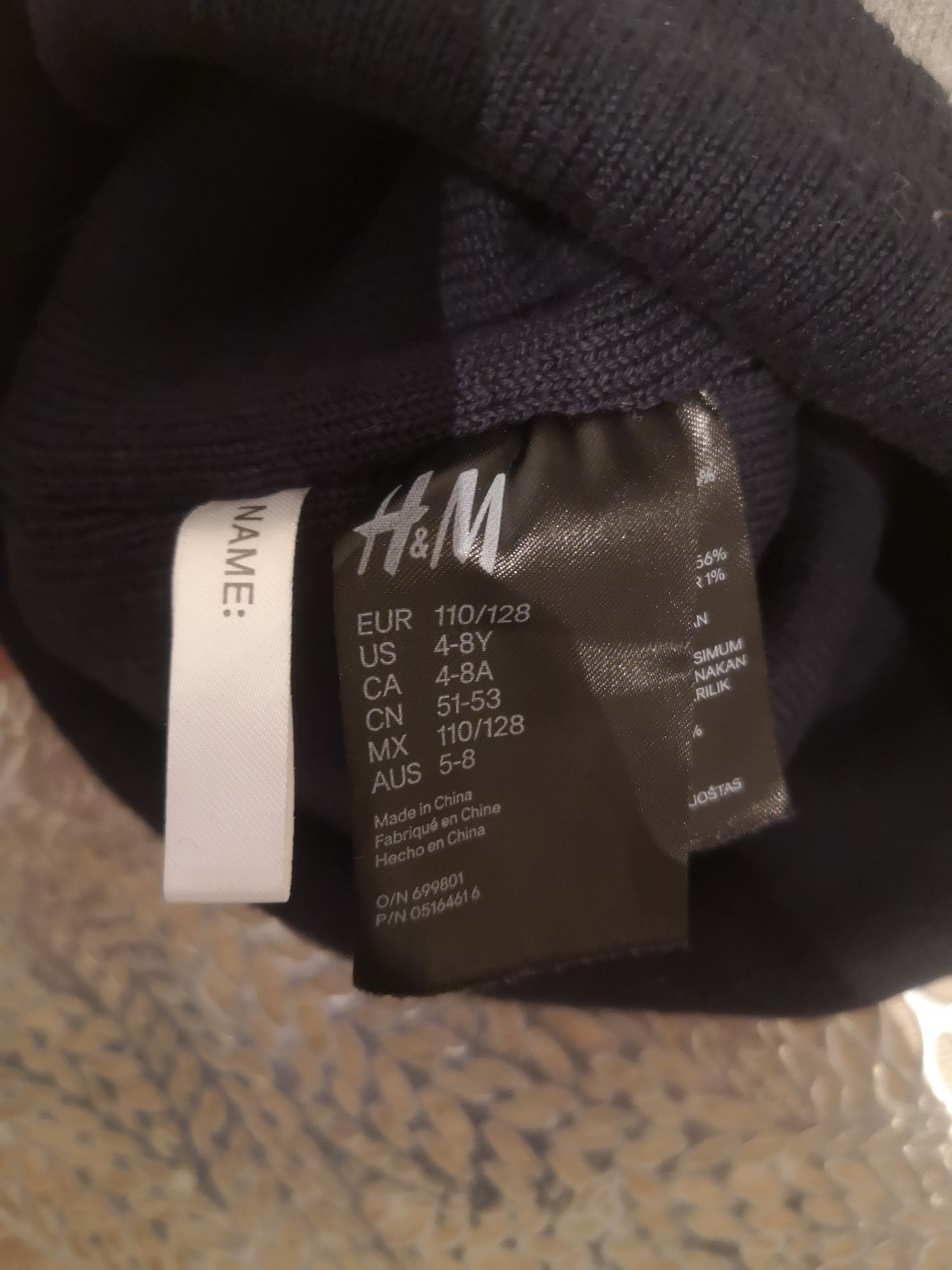 Zimowa czapka chłopięca H&M