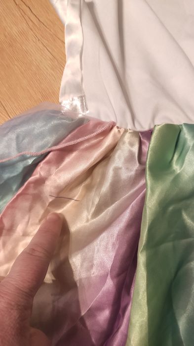 Jednorożec sukienka stroj karnawałowy bal przebranie 110 116