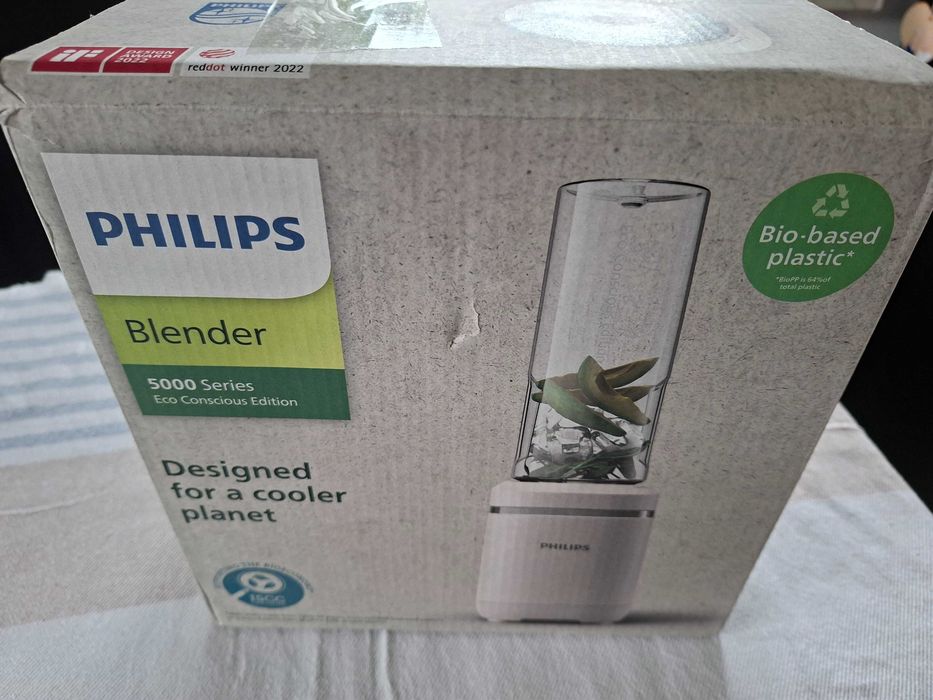 Blender kielichowy Philips HR2500/00 350 W biały