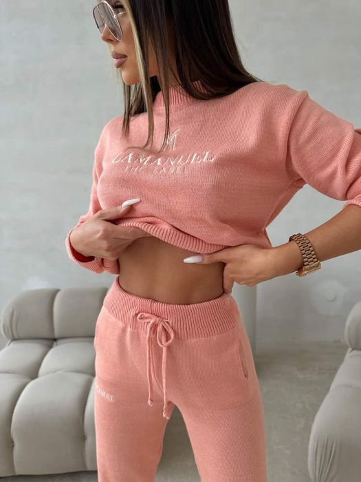 Komplet La Manuel Into IT M L miętowy koral