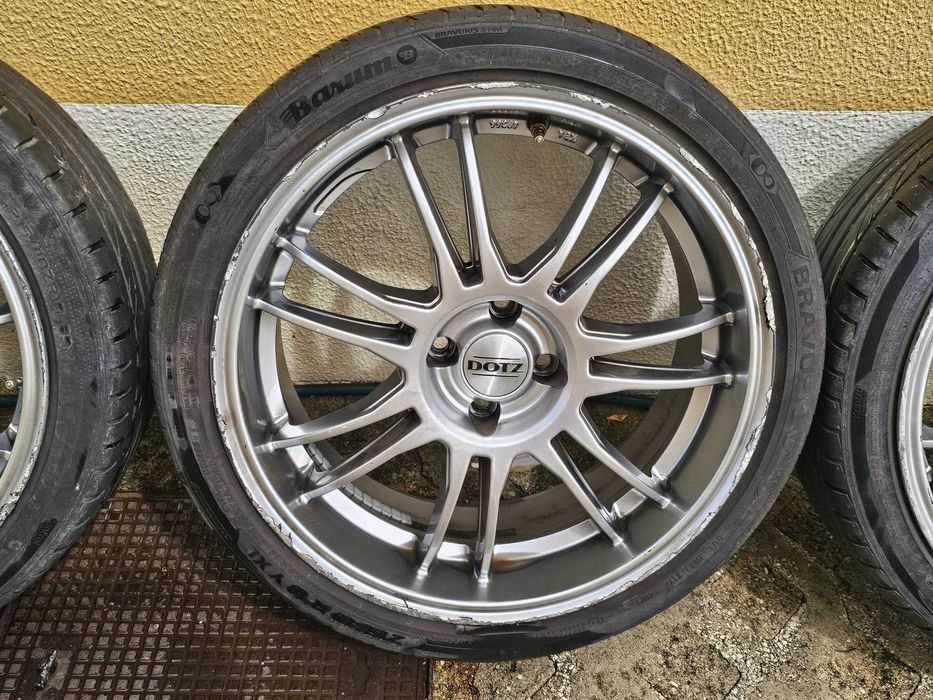 Jantes 18" 4x100 DOTZ  ShiftShine  -c/ Pneus