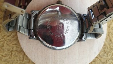 Duży zegarek Aquamar z bransoletą