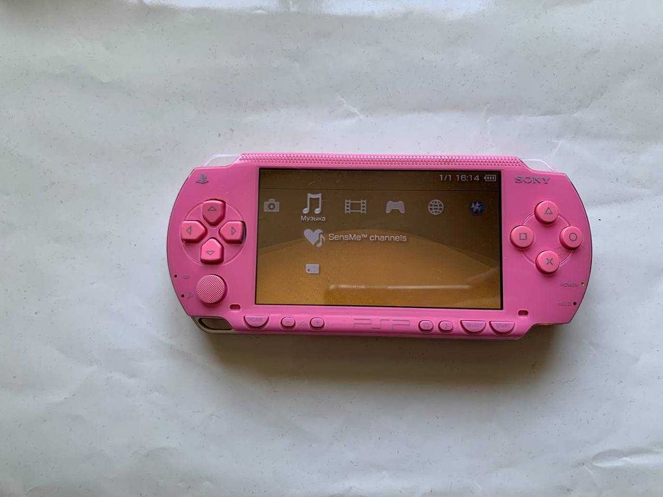Sony PSP 1004 Рожева тема Барбі PlayStation Portable