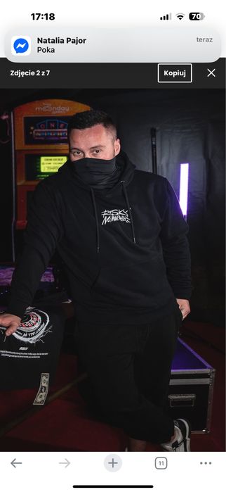 Bluza Risky No More Bets Mask Edition