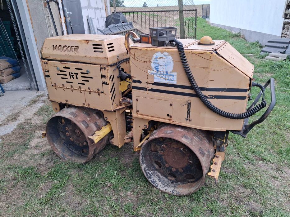 Wacker RT waga 1400kg Walec Okołkowany Zagęszczarka zdalnie sterowany