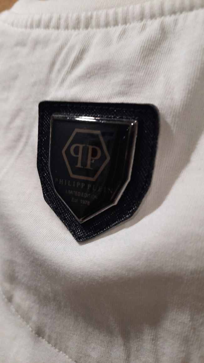 Koszulka biała firmy PHILIPP PLEIN