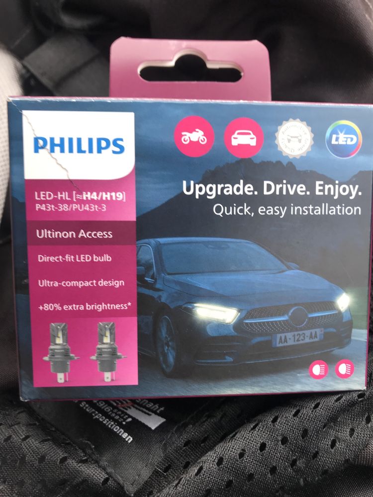 LED лампа H4 Philips